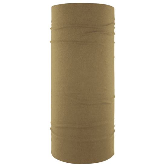 MOTLEY TUBE, SOLID COYOTE TAN SOFT POLYESTER ZAN# T293